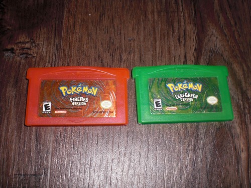 Authentic pokemon fire red - pokemon,